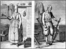 Black and white illustration