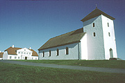 Color photo of Bessastaðir, small version.