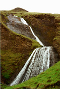 Color photo of waterfall, small version.