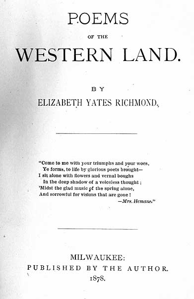 Image of Poems of the Western Land