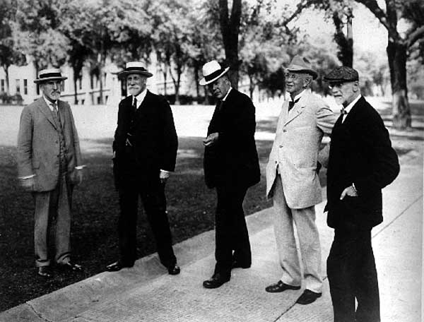Image of  Chamberlin, Van Hise, Russell, Henry, Babcock