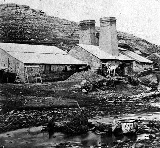 Image of Blast Furnace of the 1850's