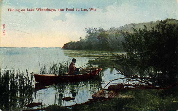 Image of Fishing on Lake Winnebago