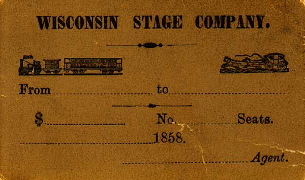 Image of Wisconsin Stage Company Ticket