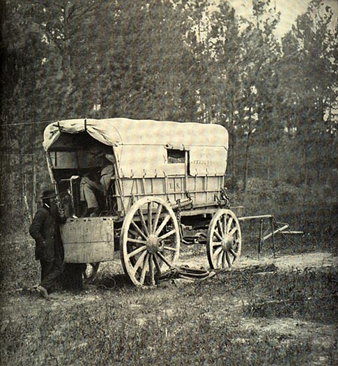Image of Telegraph Battery Wagon