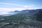 Color photo of Snæfellsjökull, small version.
