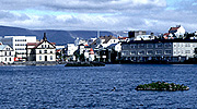 Color photo of Reykjavík, small version.