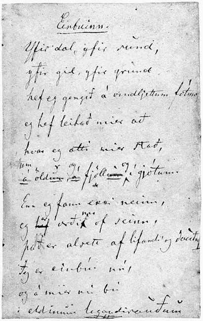 Greyscale image of manuscript page.