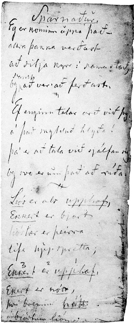 Greyscale image of manuscript page.