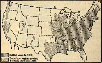 Western Frontier - American History Maps - LibGuides at Bellevue University