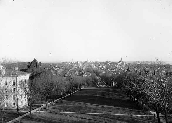 Image of View from Bascom to Capitol c.1890