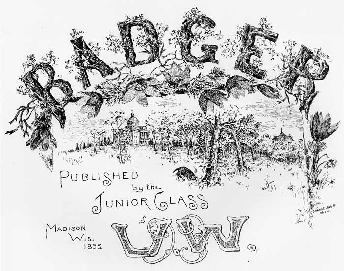 Image of Title Page 1893 Badger, Frontispiece