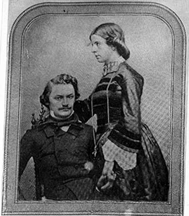 Image of Carl Schurz and wife