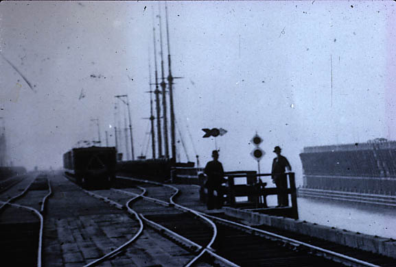 Image of Masts at the docks