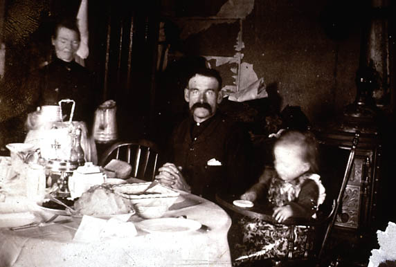 Image of Miner with family