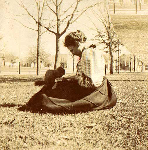 Image of Bobbie and Miss Mayhew