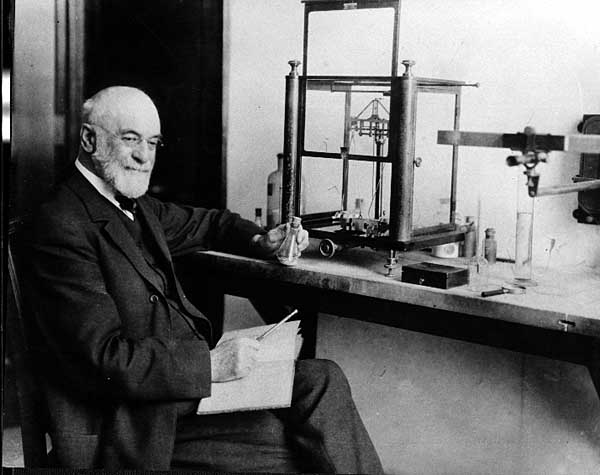 Image of Stephen Babcock in his lab