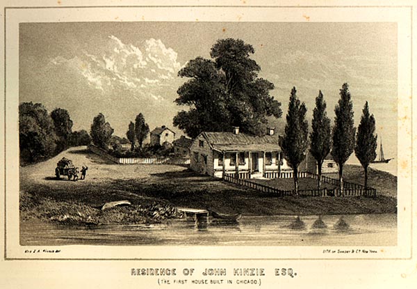 Image of Residence of John Kinzie