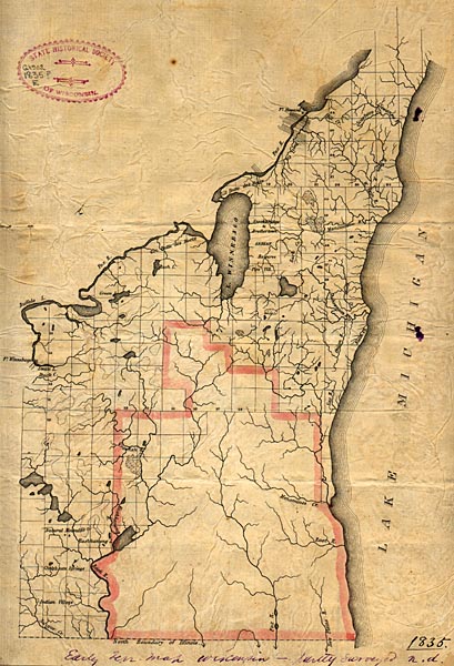 Image of Early Territory Map