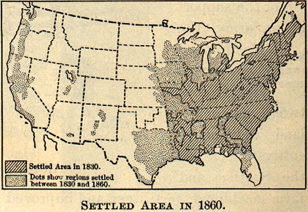 Image of Settled Area, 1860