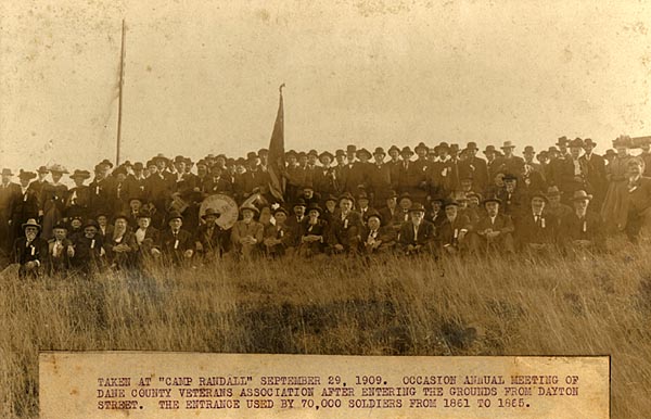 Image of Veterans' Meeting, Camp Randall
