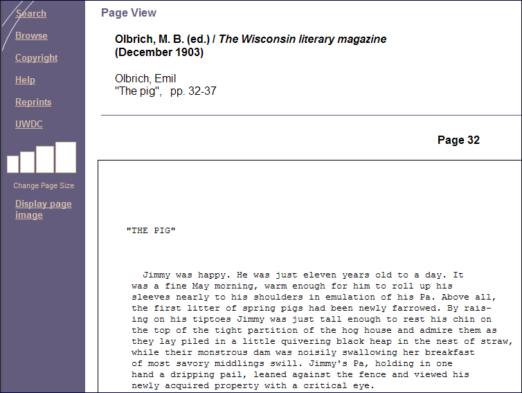 Example of Display or OCR Page Text